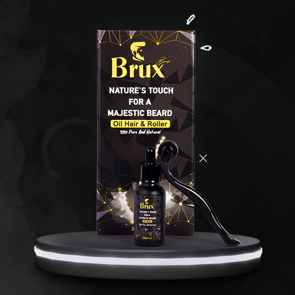 Pack Brux ForceBarbe ( Sérum + derma roller )